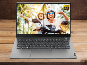 Lenovo thinkBook 14 G3 Laptop, 14" FHD Display, AMD Ryzen 7 5700U Upto 4.3GHz, 24GB RAM, 512GB NVMe SSD, Vega 8, HDMI, DIsplayPort via USB-C, Card Reader, Wi-Fi, Bluetooth, Windows 10 Pro (21A2009DUS)