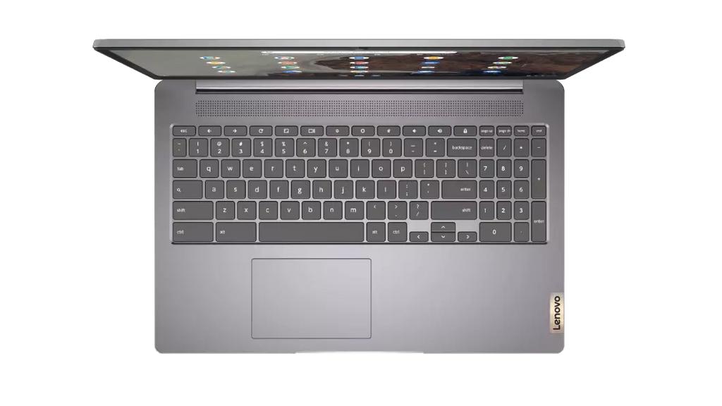 Lenovo IdeaPad 3 15IJL6 15.6" FHD Chromebook - Intel Celeron N4500 1.1GHz - 4GB RAM - 64GB eMMC - Webcam - Wi-Fi 6 - Chrome OS - Arctic Grey