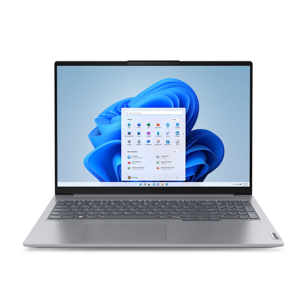 Lenovo ThinkBook 16 G6 Laptop, 16" FHD+ Display, Intel Core i5-13420H Upto 4.6GHz, 16GB RAM, 512GB SSD, No Operating System Installed